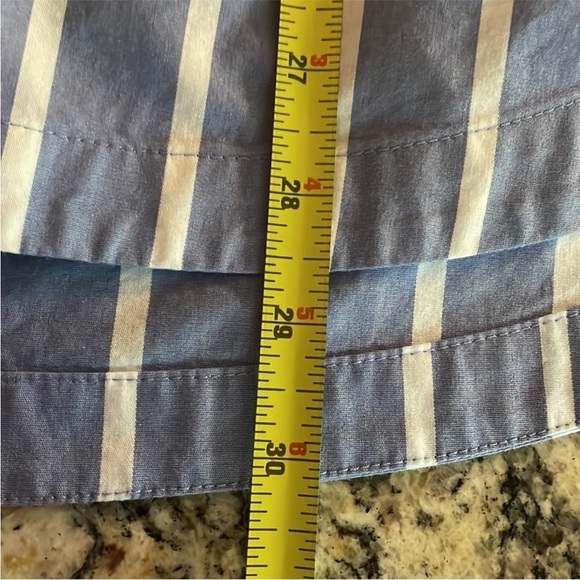 Banana Republic Blue and White Striped Top - Picture 7 of 8